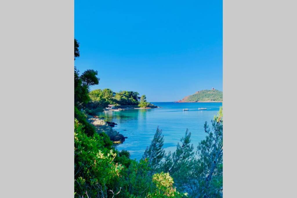 Appartement Antheor - vue exceptionnelle - refait à neuf 4 couchages à Saint-Raphaël Extérieur photo